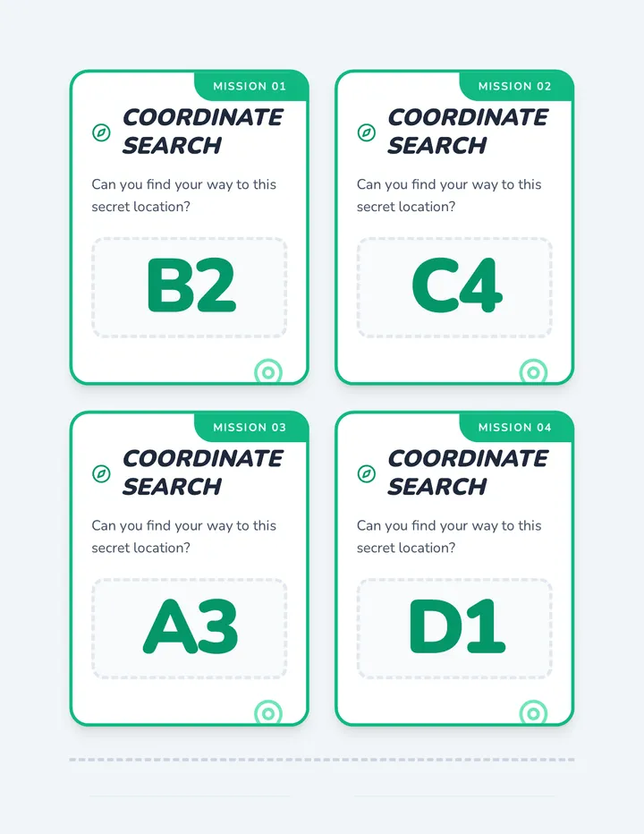 Mission Cards Activity