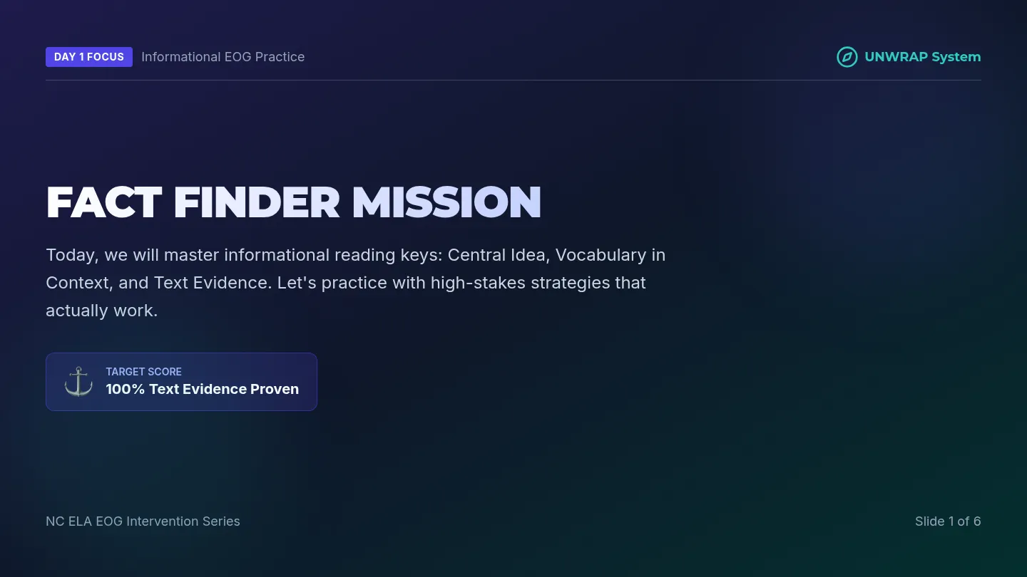 Fact Finder Slides