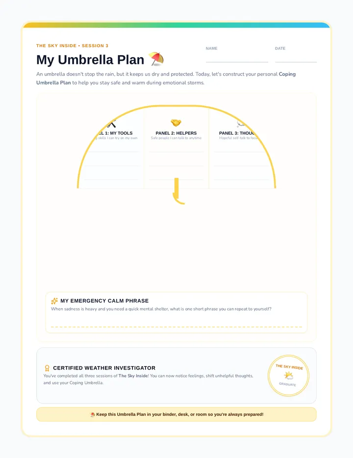 My Umbrella Plan