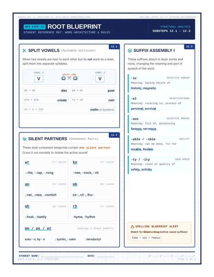 Root Blueprint Reference Mat