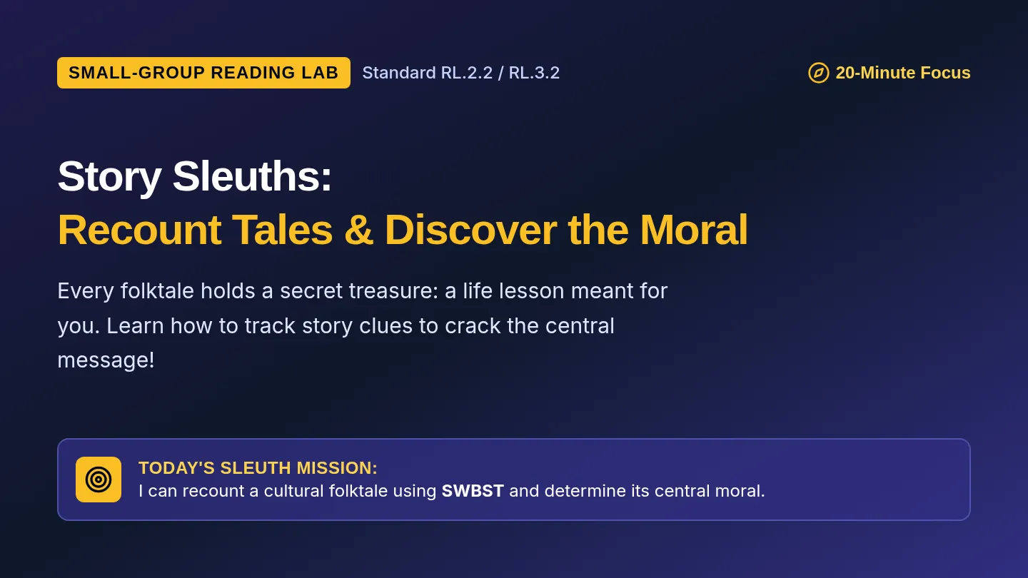 Story Sleuths Lesson Slides