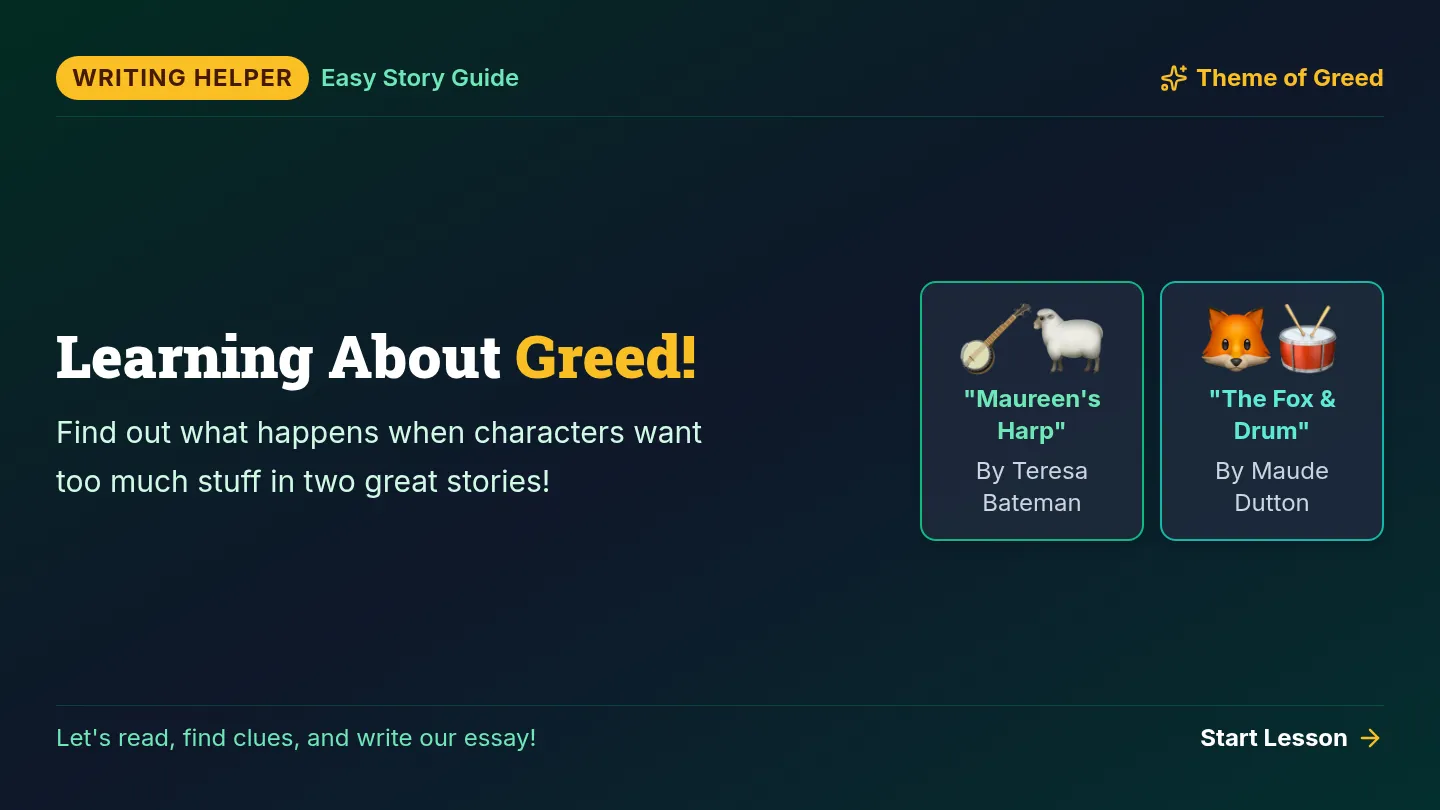Cost of Greed Slides