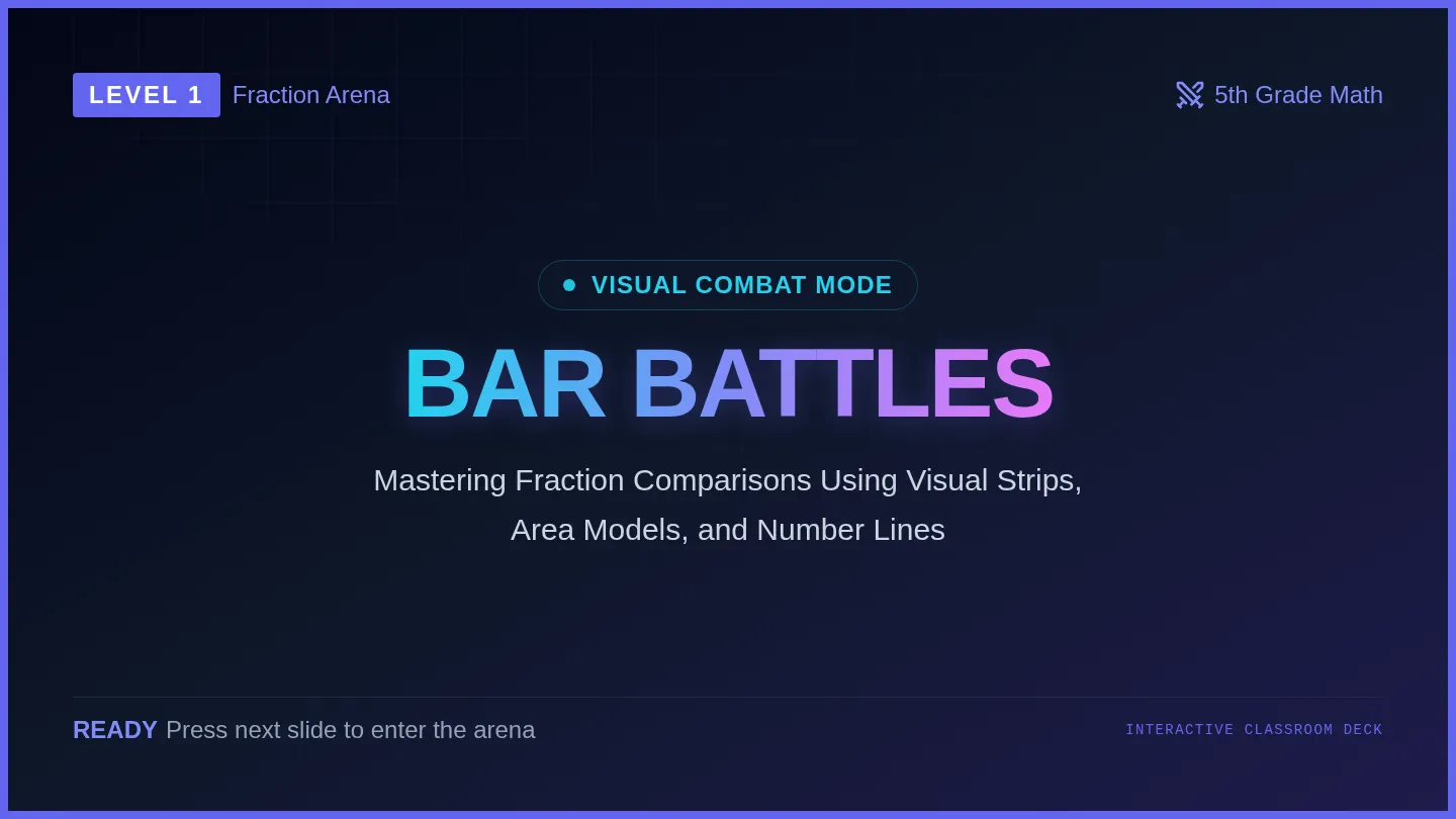 Bar Battles Slides