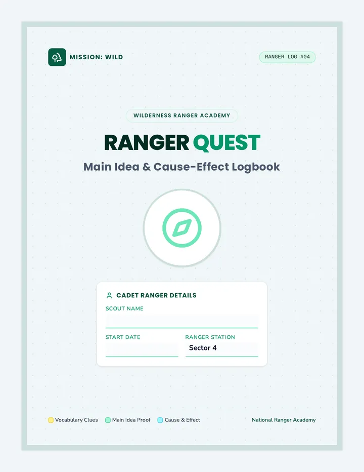 Wilderness Rangers Workbook