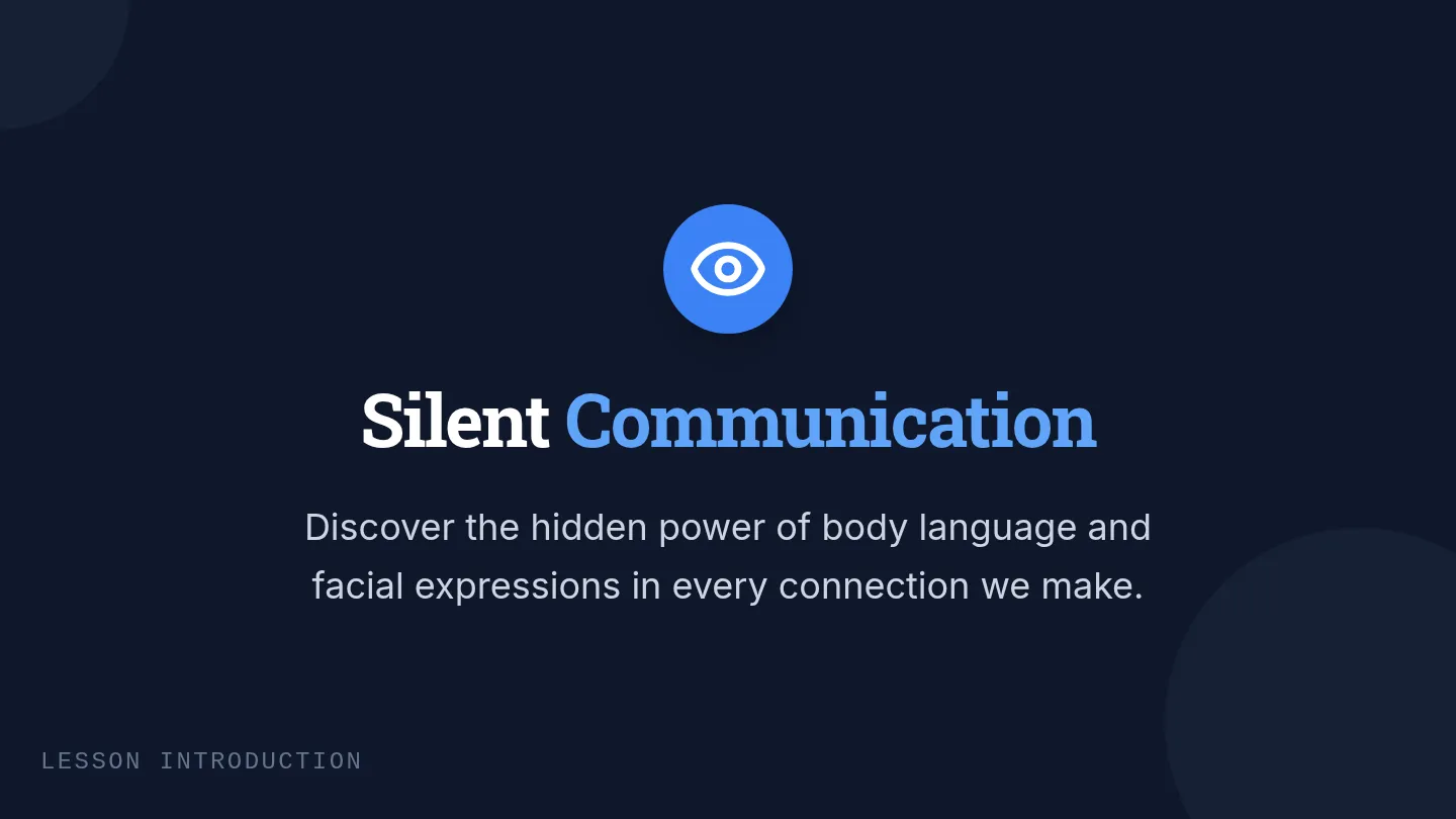 Body Language Insights Slides