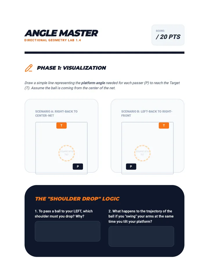 Angle Master Worksheet