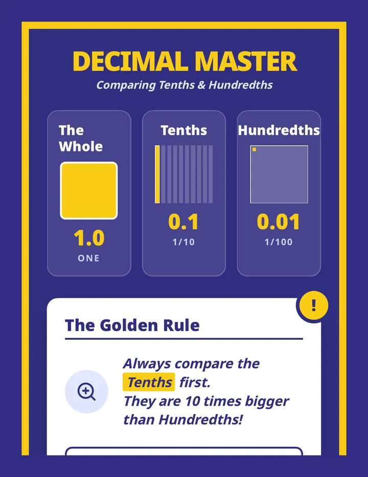 Decimal Master Anchor Chart