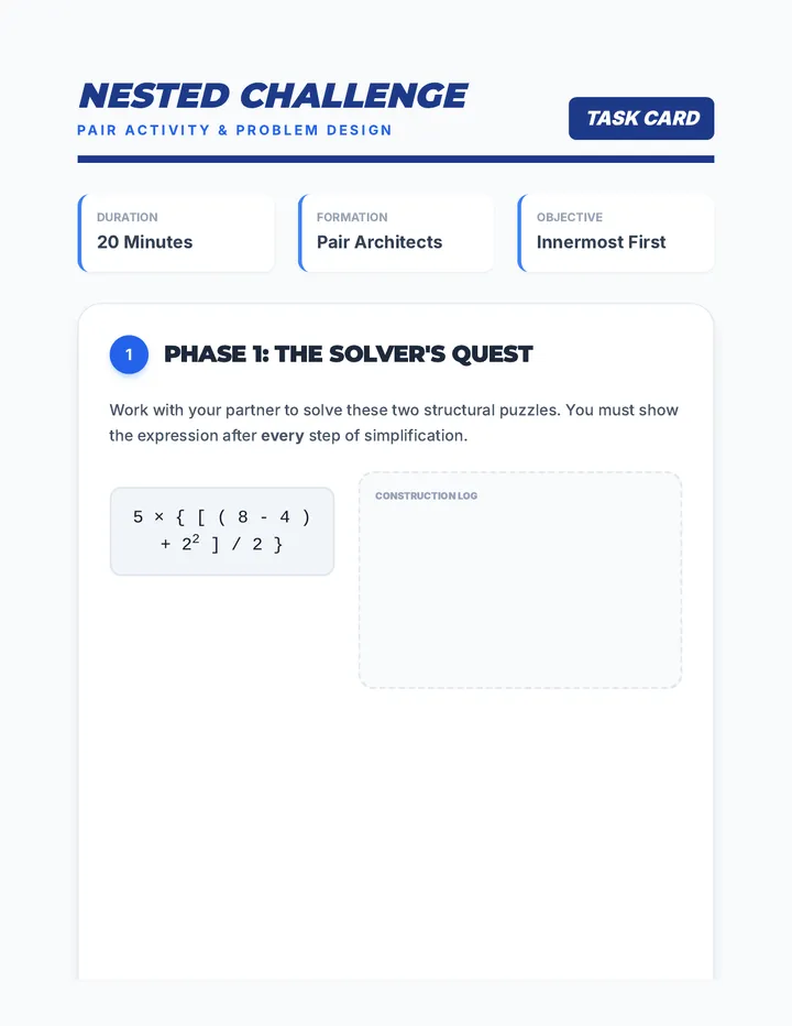 Nested Challenge Instructions