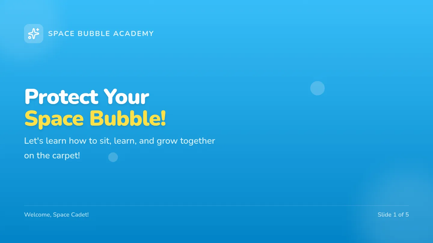 Space Bubble Slides