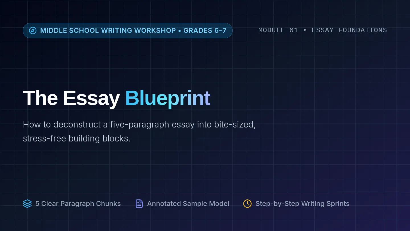 Essay Blueprint Slides