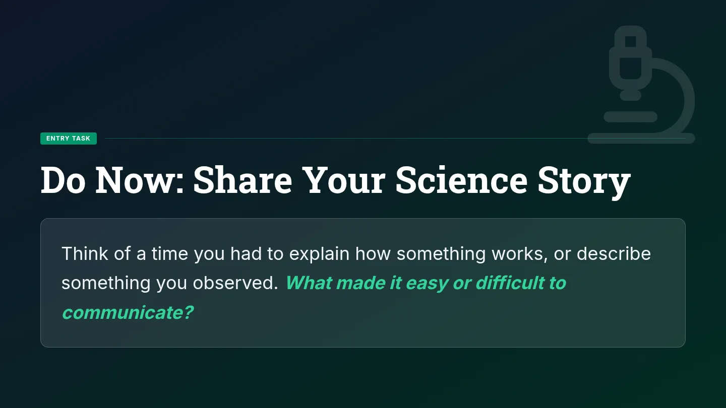 Science Signal Slides