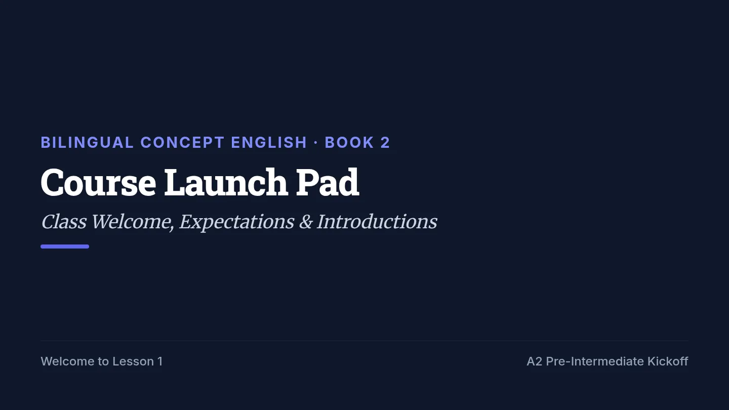 Launch Pad Slides