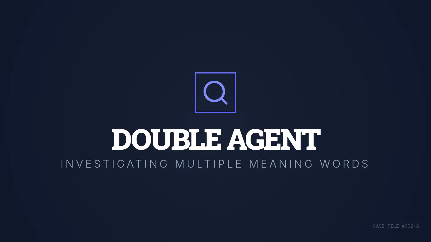 Double Agent Slides