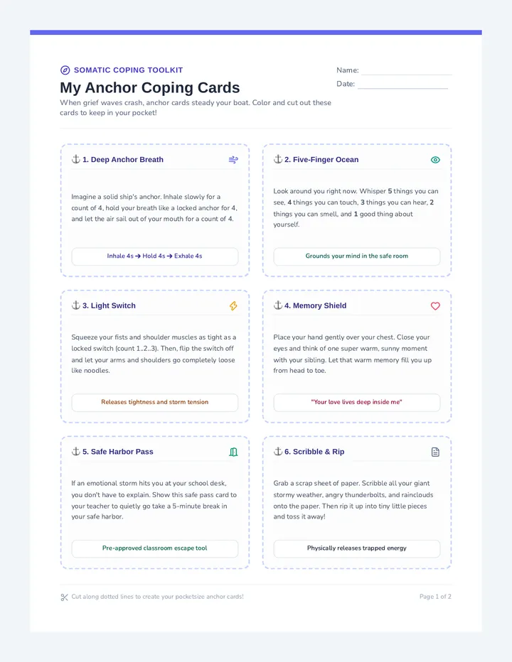 Sails Coping Cards