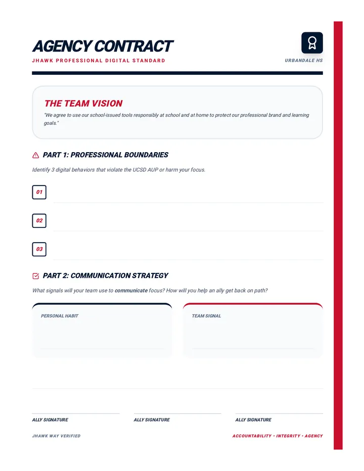 Agency Contract 9-12 Task