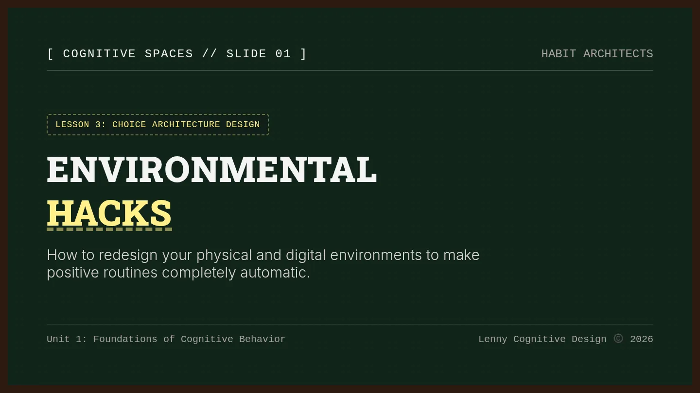 The Environmental Hack Slides