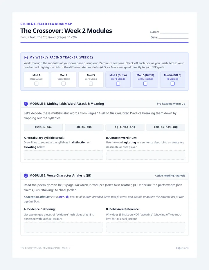Crossover Week 2 Modules