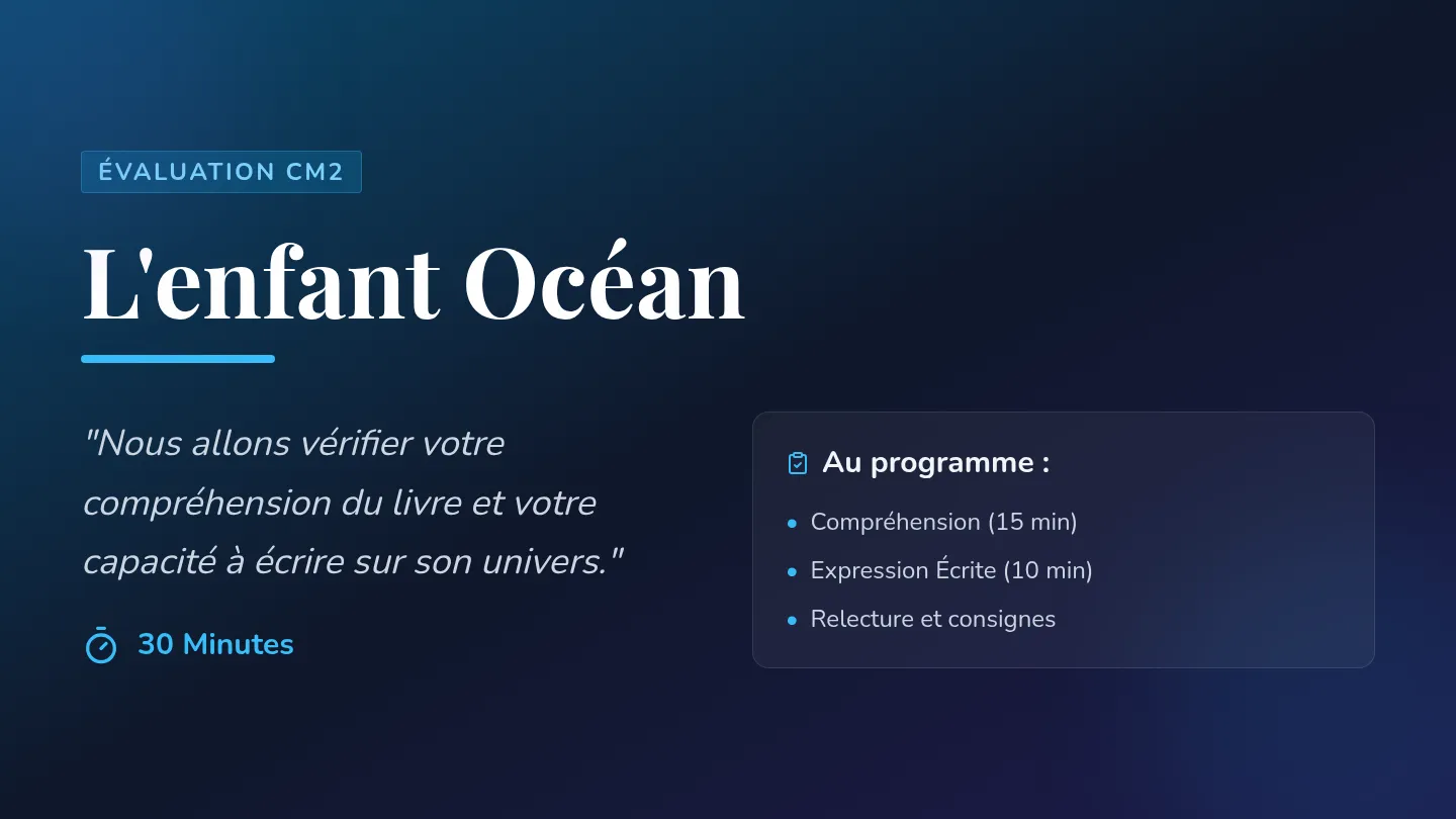 Comprendre L'enfant Océan Présentation