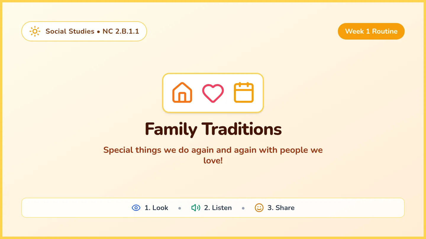 Tradition Tales Slides