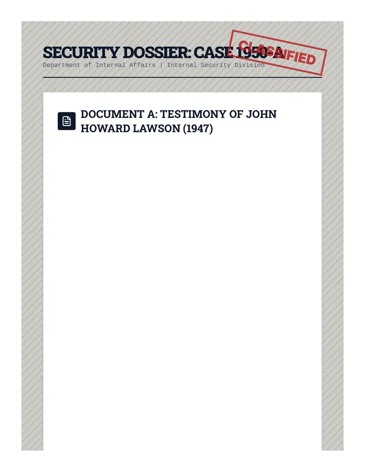 Security Dossier Case Studies