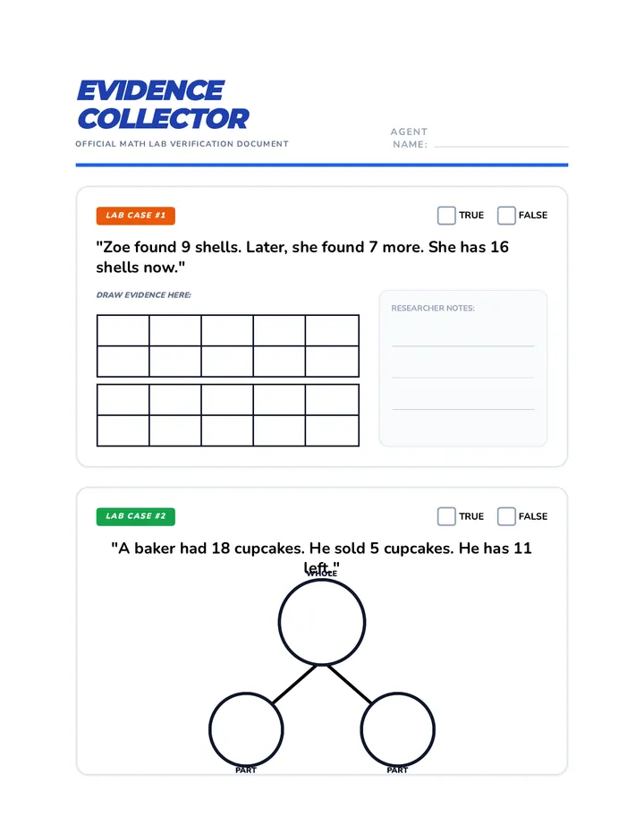 Evidence Collector Worksheet