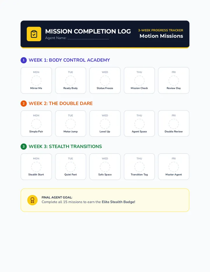Mission Progress Log Tracker