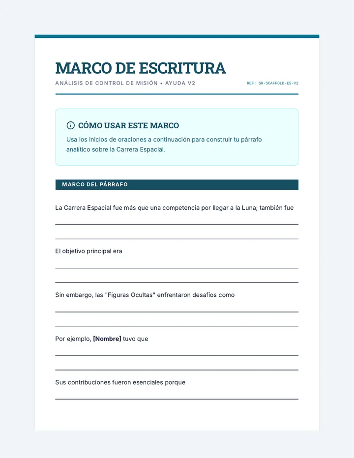 Marco Escritura Spanish Scaffold v2