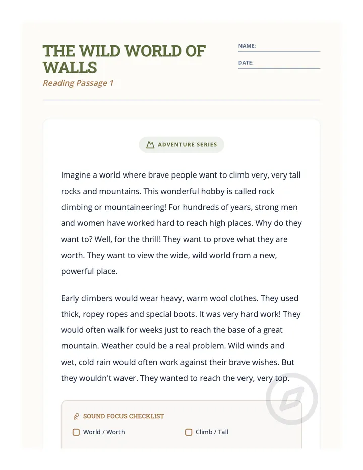 The Wild World of Walls Reading