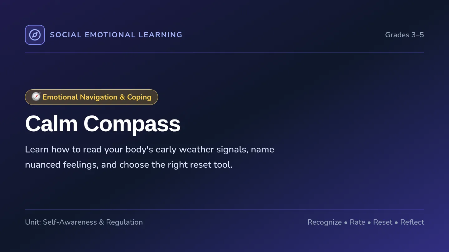 Calm Compass Slides