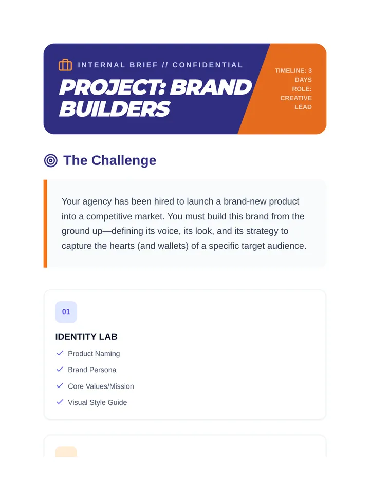 Agency Brief Project Guide