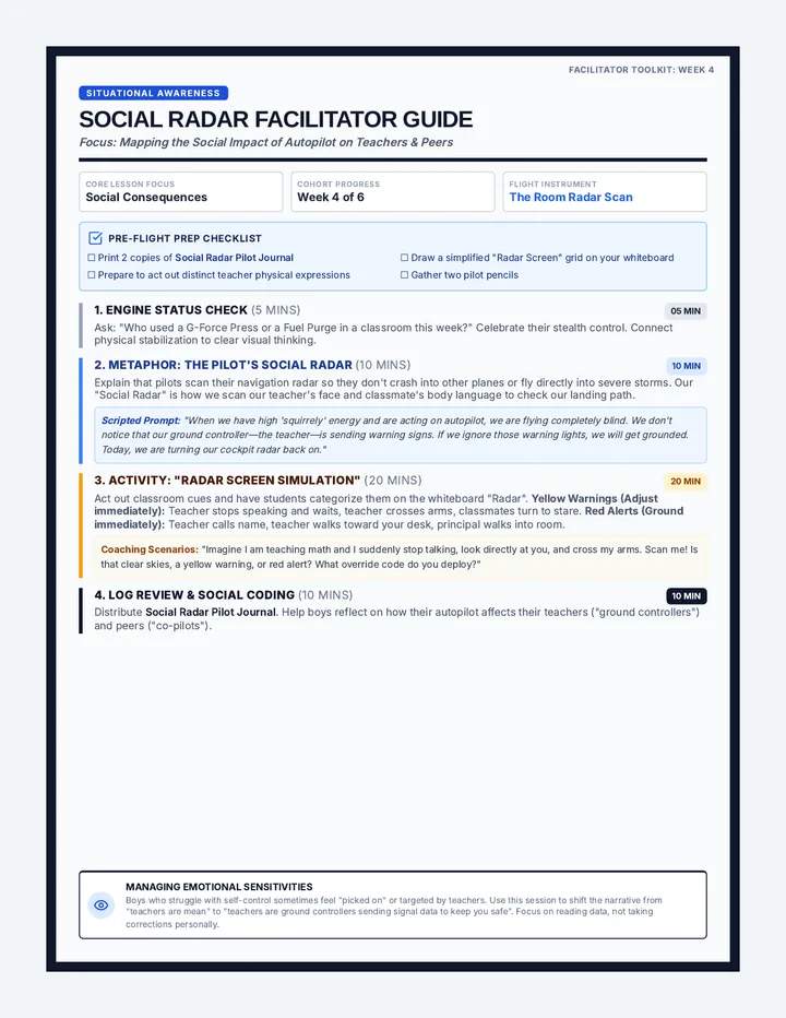 Social Radar Facilitator Guide