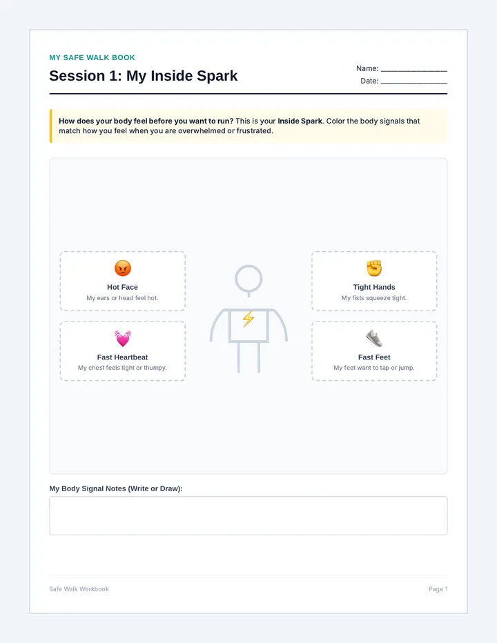 Safe Walk Workbook
