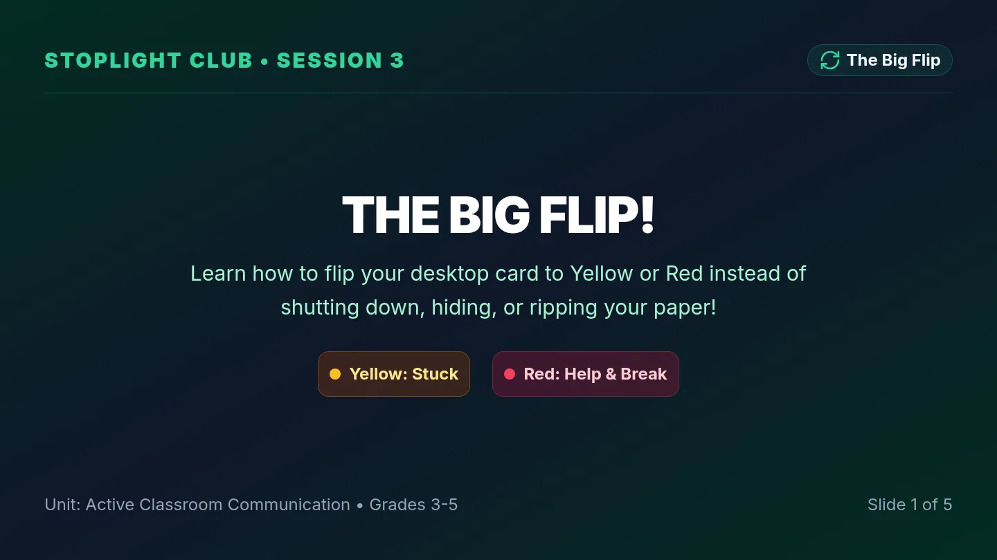 Big Script Slides