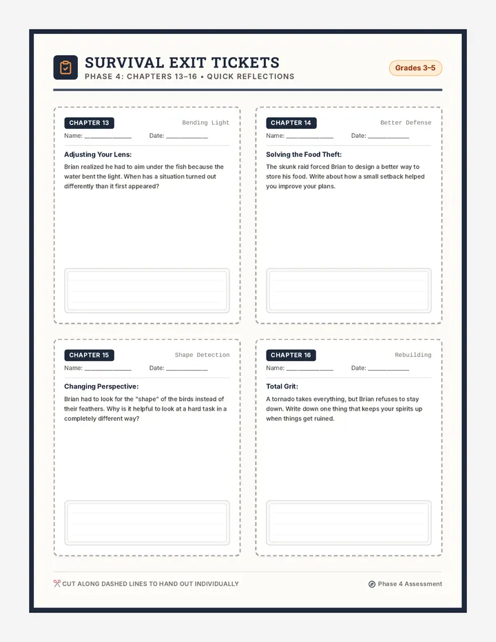 Moose Storm Exit Tickets