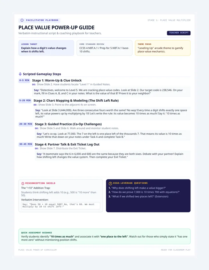 Power Up Teacher Guide