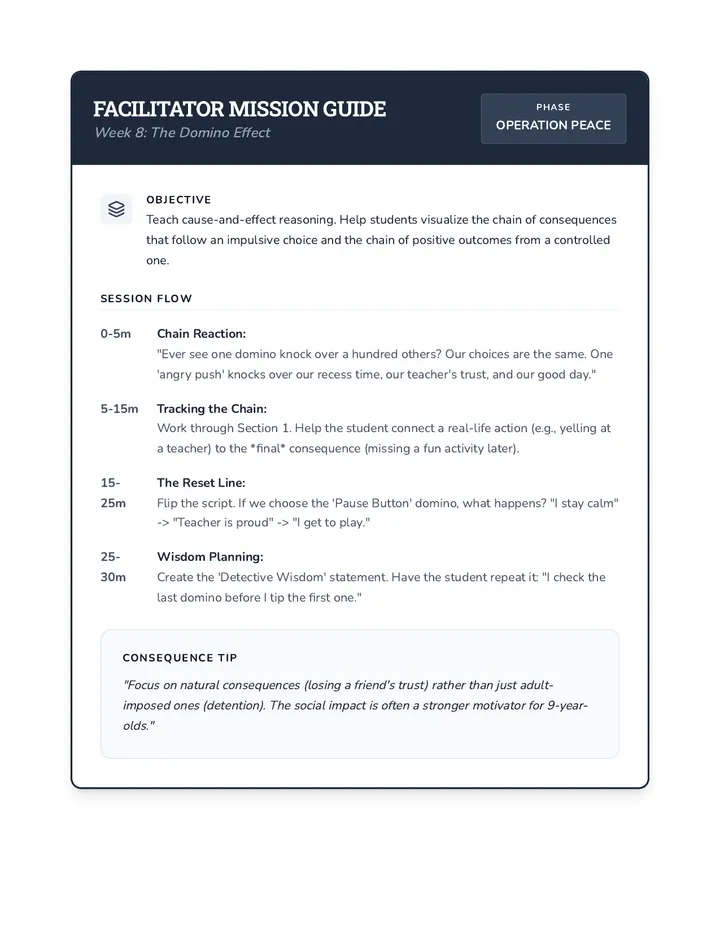 Facilitator Guide Wk8