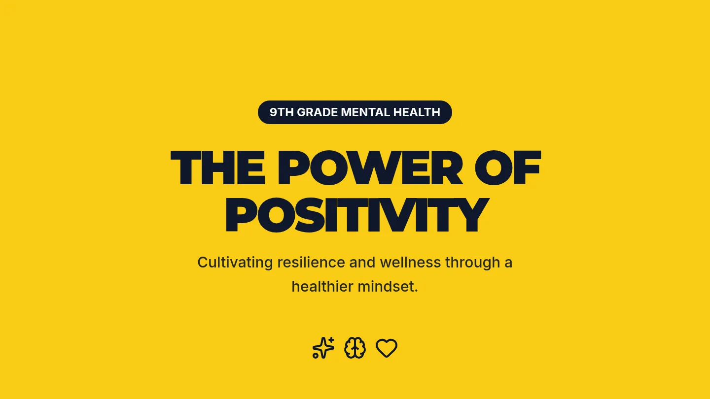 Positivity Power Slides