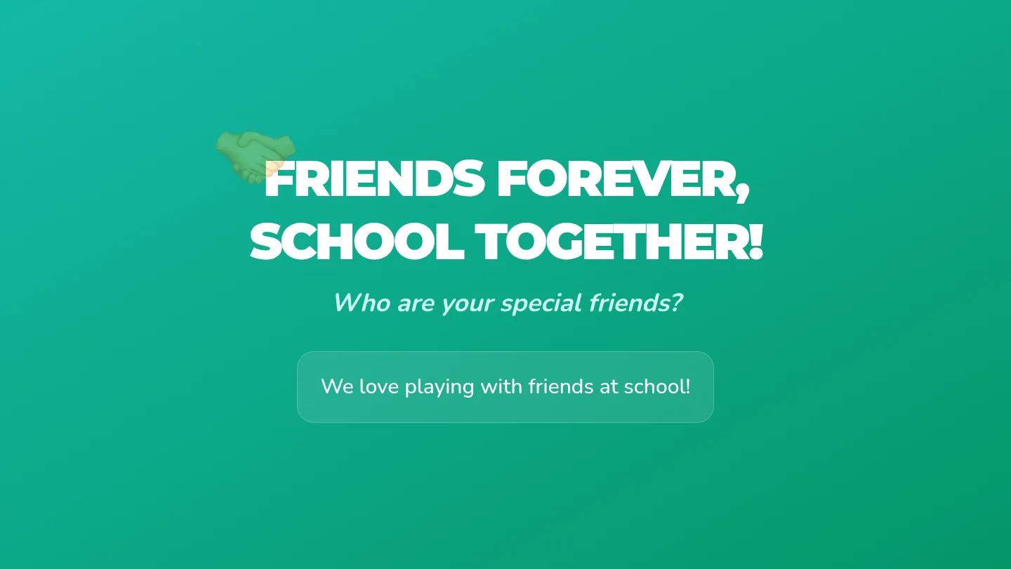 Friends Forever Slideshow