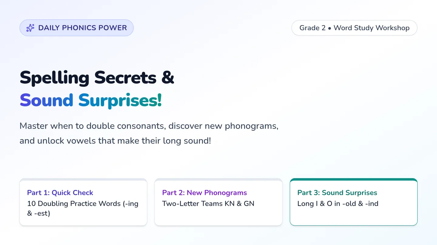 Phonics Power Slides