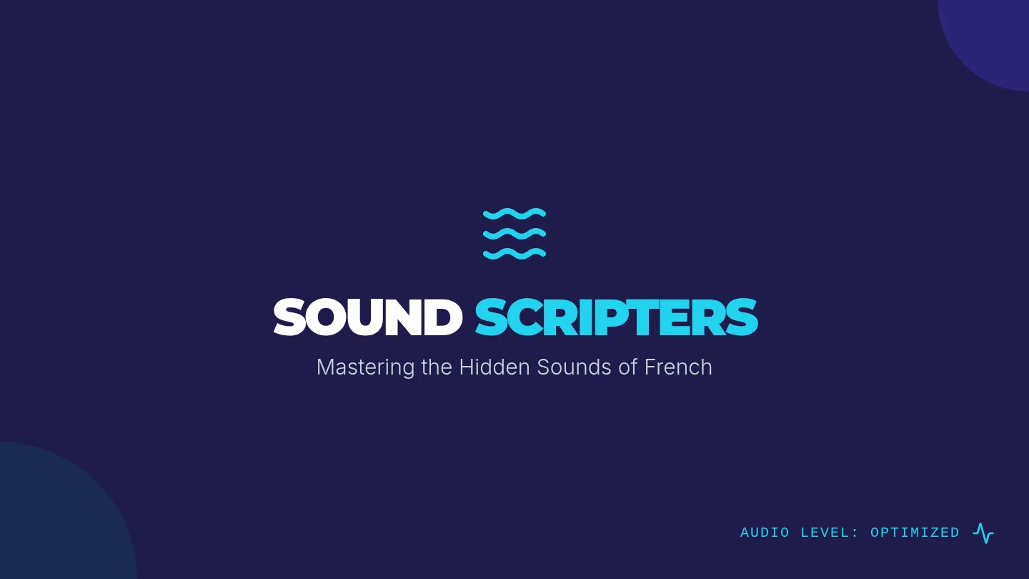 Sound Scripter Slides