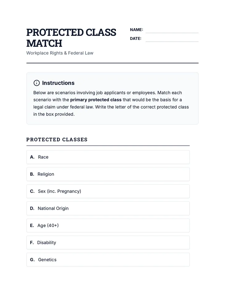 Equality Shield Worksheet