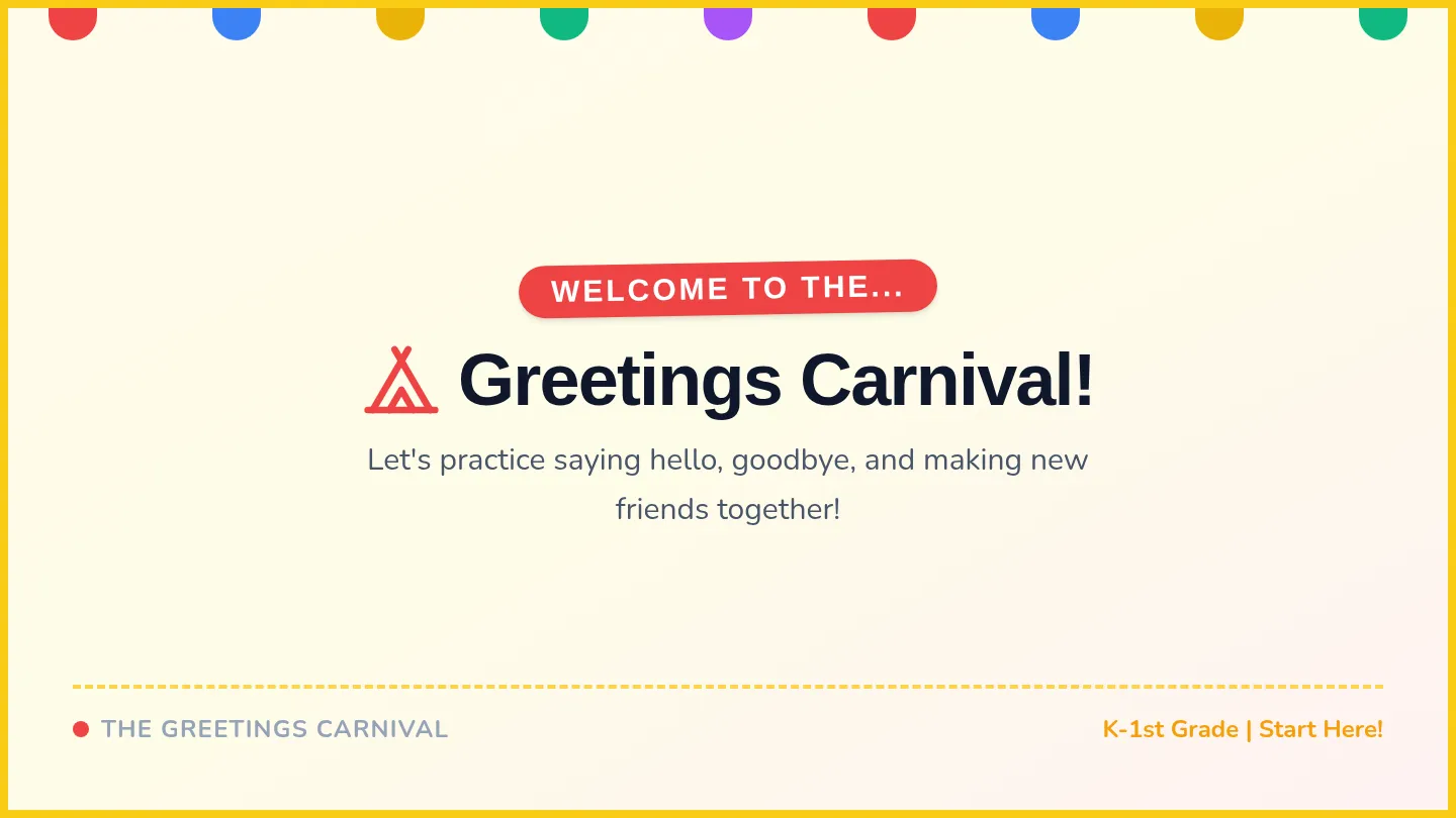 Greetings Carnival Slides