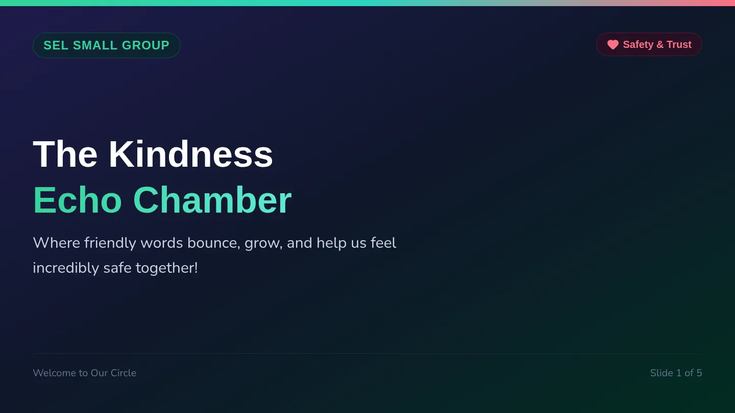 Kindness Echo Slides