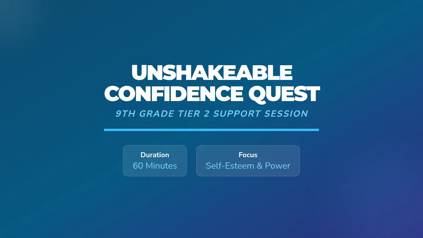 Confidence Quest Slides