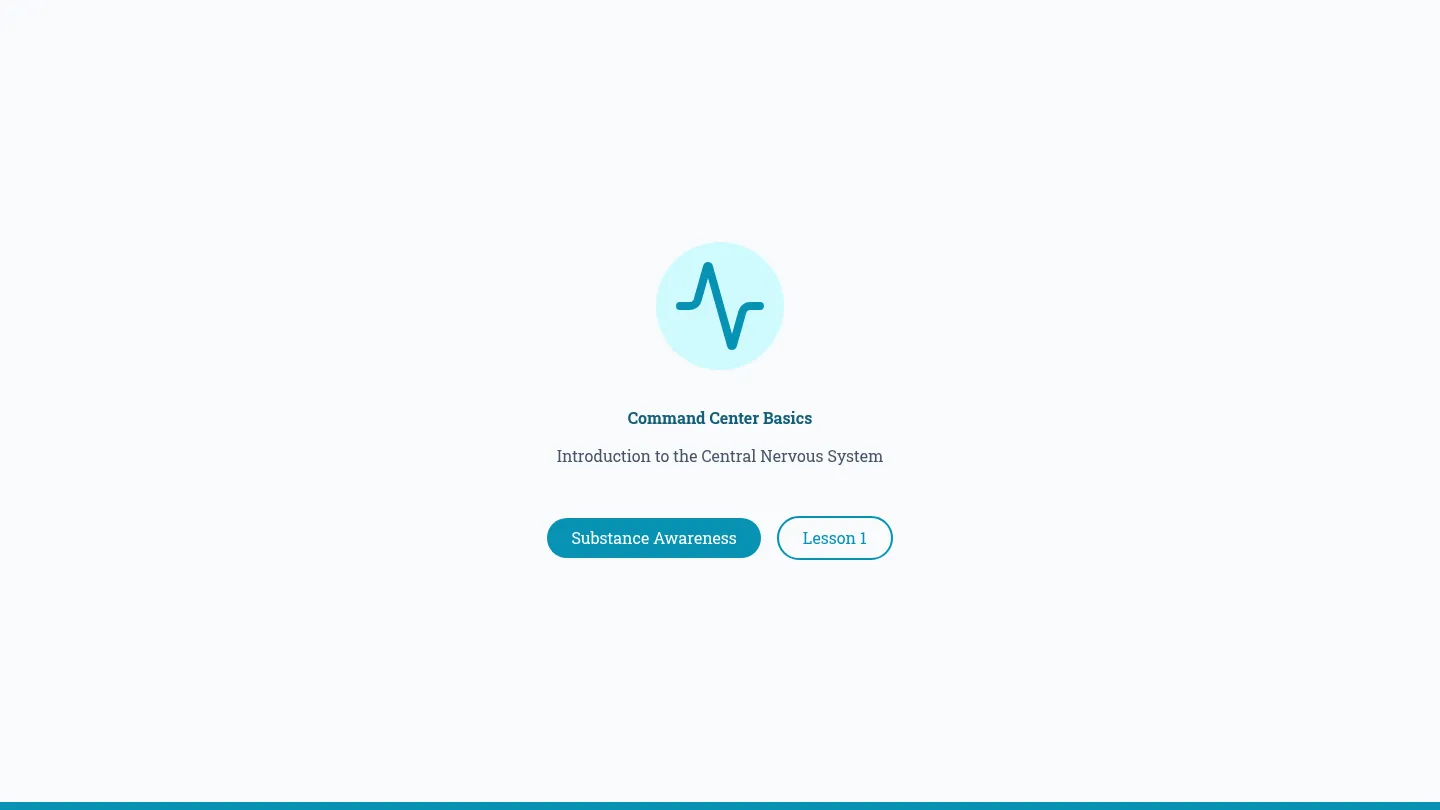 CNS Control Center Slides
