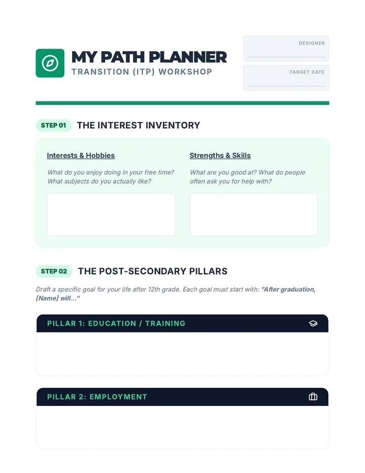 Path Planner Activity
