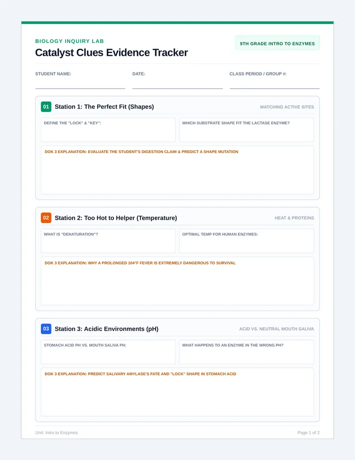 Catalyst Clues Student Tracker