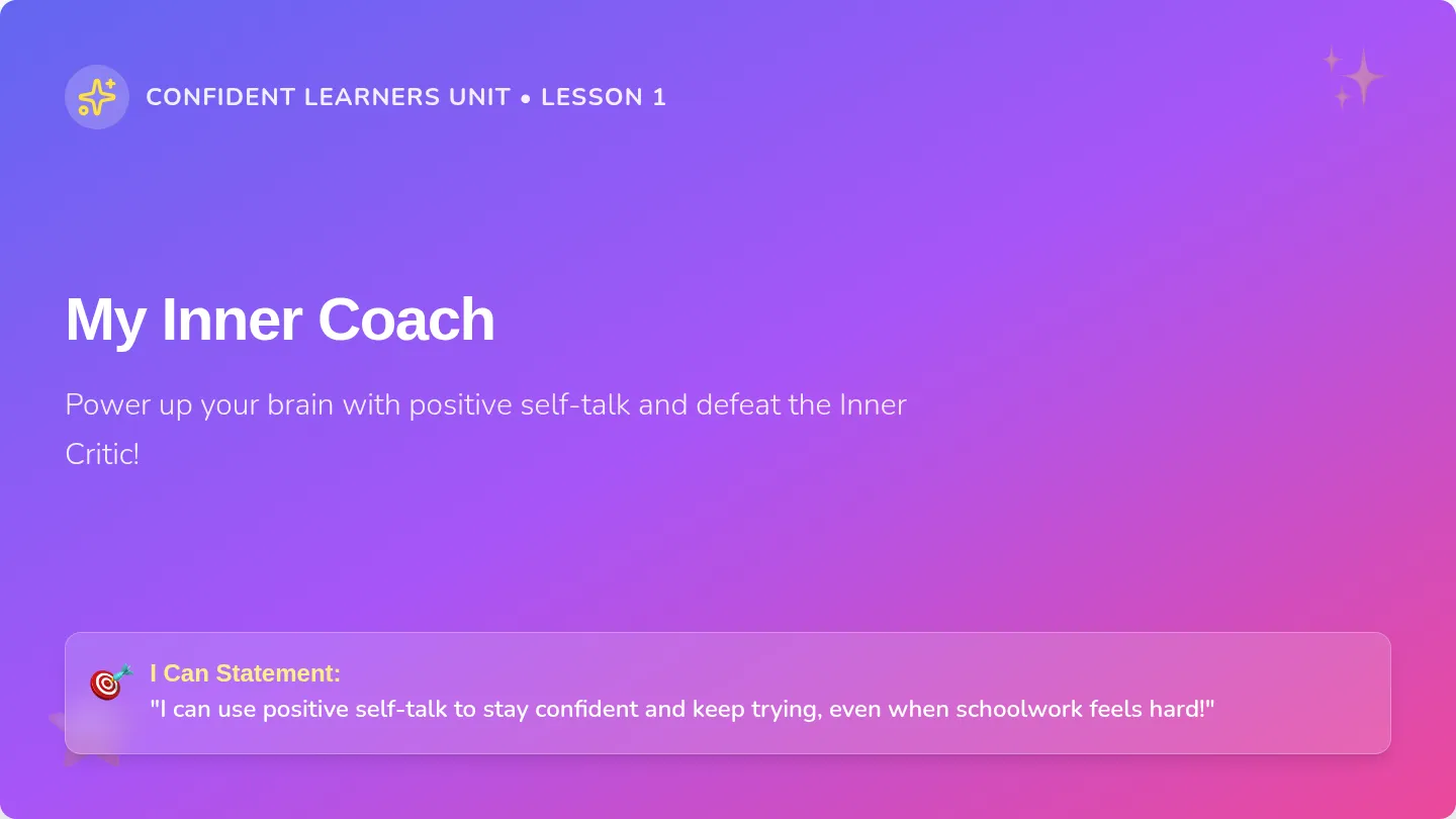 Inner Coach Slides