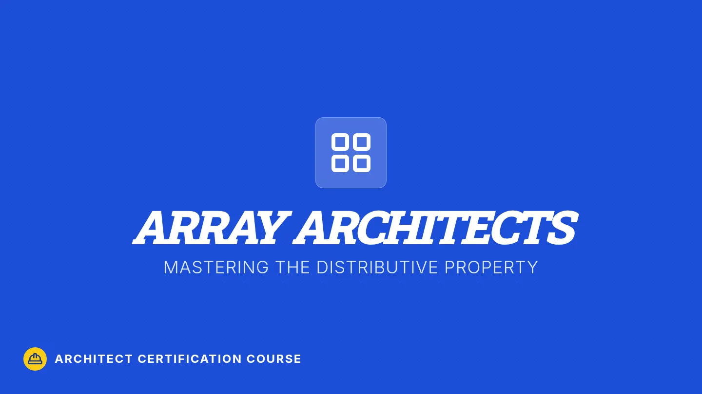 Array Architect Slides