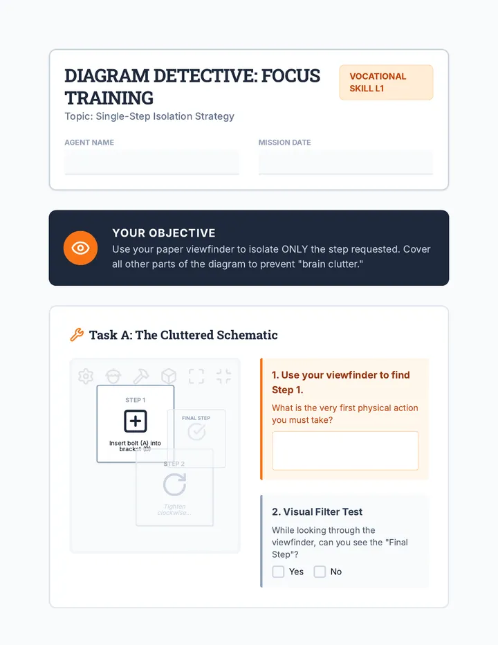 Diagram Detectives Worksheet